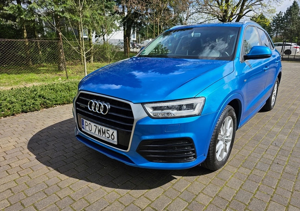 Audi Q3 cena 79950 przebieg: 125167, rok produkcji 2015 z Poznań małe 497